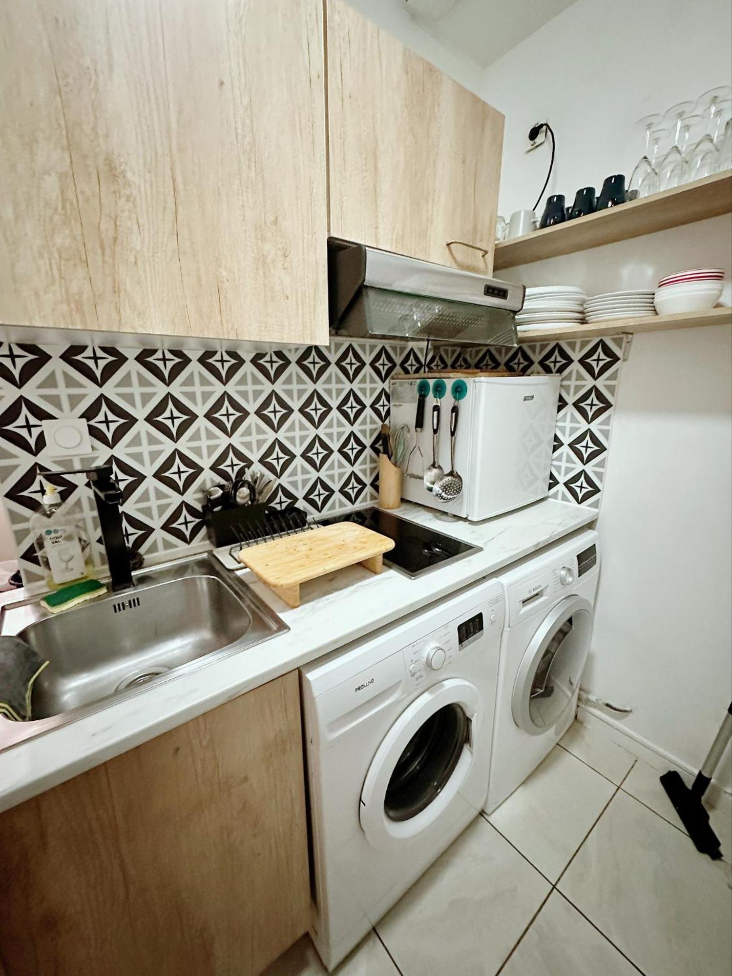 Appartement Proche Stade De France Et Metro 12 Saint-Denis  Eksteriør bilde
